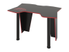 Компьютерный стол КЛ 9.1 Чёрный/Красный