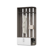 К83	 Карина	 2100х1000х420 Прихожая  (Анкор тёмный/анкор светлый)