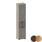 ШЕР ШК-3315 Дуб апрель темный-Лофт Голден Пэлас