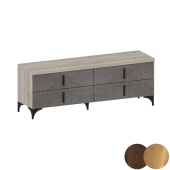 ШЕР ТБ-3304 Дуб серый-Айронвуд серебро