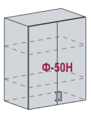 В 809 Каркас верхнего шкафа (СЕР)