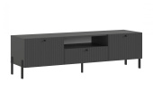 Оливия Тумба ТВ малая (Графит, Графит софт NEW)