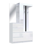 Прихожая Челси (Белый глянец, белый)