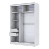 Шкаф-купе Каркас 1,5м. Анкор светлый