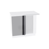 Ф-99 Фасад Эстетик (СИЛВЕР) Комплект планок углового модуля