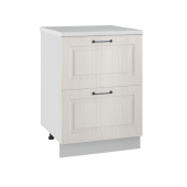 Фасад Капри Липа белый СК2/КС2Я 600