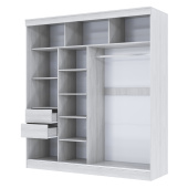 Шкаф-купе Каркас 2,0м. Анкор светлый