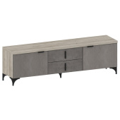 ШЕР ТБ-3305 Дуб серый-Айронвуд серебро