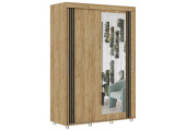 ФОРЕСТ Шкаф-купе 1.5м Корпус-Дуб Крафт золотой