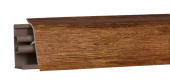 Плинтус пластиковый 3,0 м (Орех пекан)