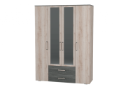 Спальня Версаль-1 шкаф 4х ств ПШ-5.5 анкор/дуб сакраменто