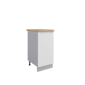 Фасад Тренто Белый эмалит С 400 правый