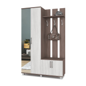 Прихожая Лира1900х1200х370 (Шимо тёмный/шимо светлый)