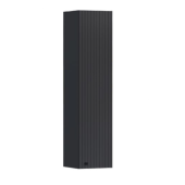 Оливия Шкаф навесной закрытый (Графит, Графит софт)