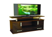 Тумба ТВ 006 (венге/чёрный глянец)