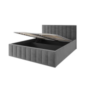 Кровать Лана (М) 1,2 Графит Софт