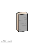 УНА Лофт АН-2807Л Черный ясень-Графит