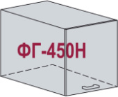 ВГ 469 Каркас верхнего горизонтального шкафа (БЕЛ)