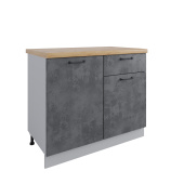 Фасад Лофт Бетон тёмный м С 1000