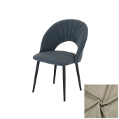 Стул Дени 2, Бид 01 бежевый, опора черный муар