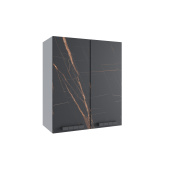 Фасад Ройс Кварц чёрный П 600