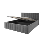 Кровать Лана (М) 1,6 Графит Софт