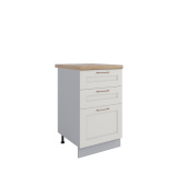 Фасад Квадро Ваниль кожа СЯ/КС3Я 500