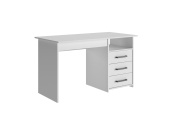 ЛИК-5 Стол письменный СП-3 корпус-Белый(Гладкий), фасад-Белый(Гладкий)