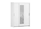 ЭВА ШК 017 Шкаф-купе Д 1600 кор-Белый гладкий, фас-белый гладкий