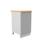 Фасад Тренто Штукатурка серая С 450 правый