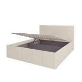 Кровать Квадро 1,6 Ваниль остатки