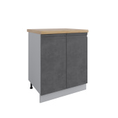 Фасад Скала Бетон тёмный С 700