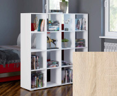 Стеллаж Каллакс 16 полок (1440*1460*390) Сонома