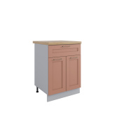 Фасад Квадро Персик софт С2Я 600