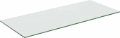 ПЛ 500В СТ Стеклянная полка для верхнего каркаса 500 мм