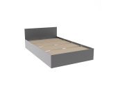 МС Мори Кровать КРМ 1200.1/1(МП/2) Графит