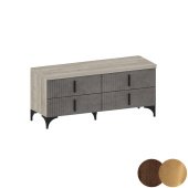 ШЕР ТБ-3302 Дуб апрель темный-Лофт Голден Пэлас