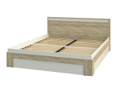 НКМ Эдем-1 секция 19 Кровать 1600 с под.мех Дуб сонома/Белый жемчуг
