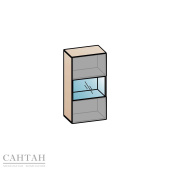 УНА Лофт АН-2806Л Черный ясень-Графит