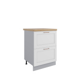 Фасад Квадро Белый софт СК2/КС2Я 600