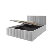 Кровать Лана (М) 1,4 Серый Софт