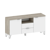 Анима ТБ-3019 Дуб серый/Белый