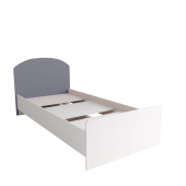 МС Лавис фасад ФД 97-90 (ФКРД 900.1) Белый Софт/Серый Эмалит