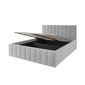 Кровать Лана (М) 1,6 Серый Софт