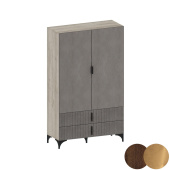 ШЕР ШК-3324 Дуб апрель темный-Лофт Голден Пэлас