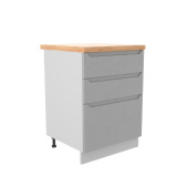 Фасад Тренто Штукатурка серая СЯ 600