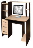 Стол компьютерный КЛ №6/3 венге/дуб