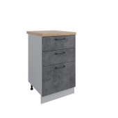 Фасад Лофт Бетон тёмный м СЯ 500