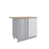 Фасад Тренто Штукатурка белая СУ 1000 правый