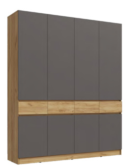 шкаф 4х_графит